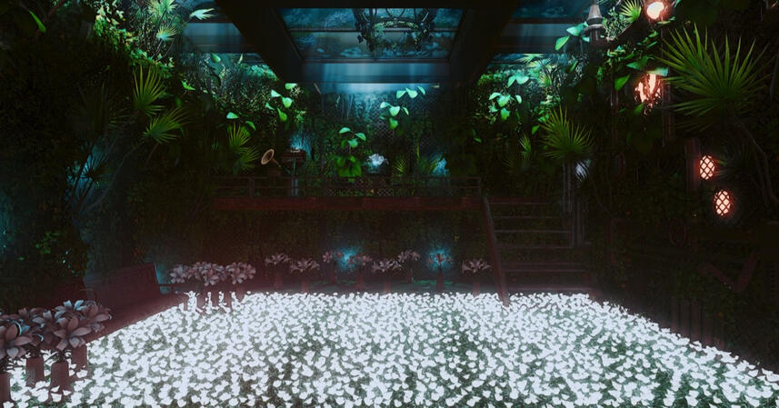 Abandoned Lunar Tea Garden